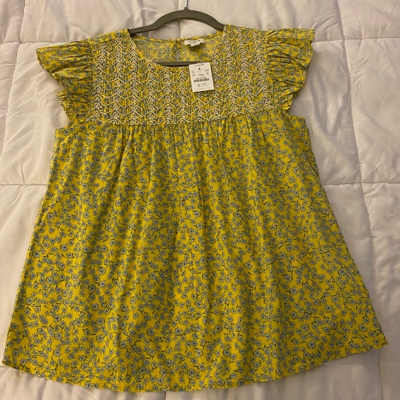 J. Crew Factory Baby Doll Top - Picture 1 of 2